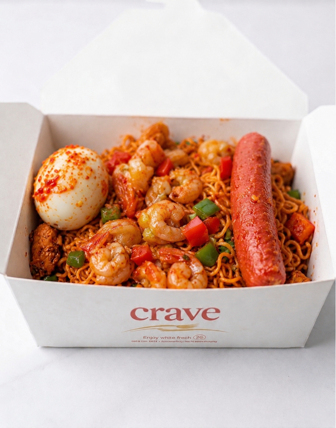 Seafood Noodles Box